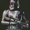 Phasma Captain In Star Wars Diamond Painting