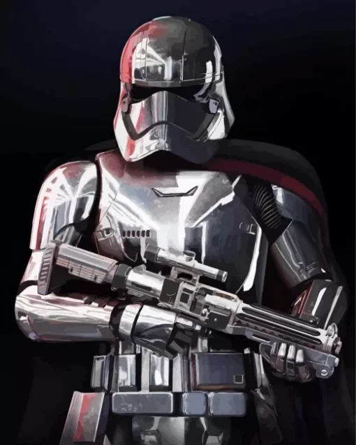 Phasma Captain In Star Wars Diamond Painting