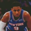 RJ Barrett New York Knicks Basketballer Diamond Painting