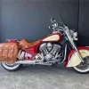 Red And Beige Indian Chief Bike Diamond Painting