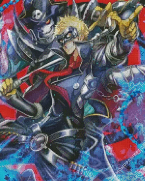 Ryuji Sakamoto Skull Persona 5 Diamond Painting