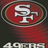 San Francisco 49ers Crest Diamond Painting