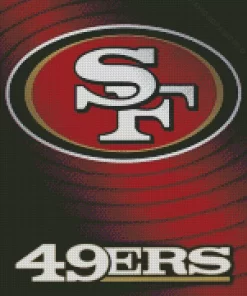 San Francisco 49ers Crest Diamond Painting