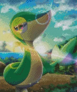 Snivy Pokemon Diamond Painting