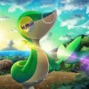 Snivy Pokemon Diamond Painting