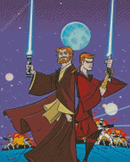 Star Wars Clone Wars Adventures Diamond Painting