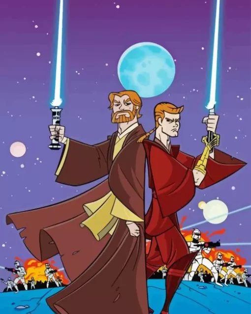 Star Wars Clone Wars Adventures Diamond Painting