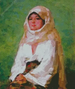 Taranca Cu Marama Diamond Painting