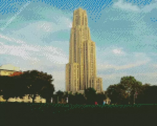 The University Of Pittsburgh Diamond Painting