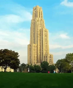 The University Of Pittsburgh Diamond Painting