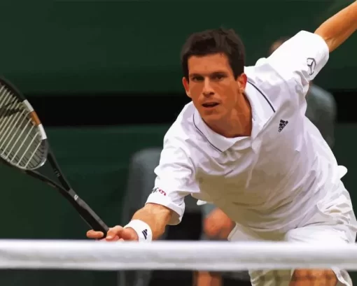 Tim Henman Tennis Player Diamond Painting