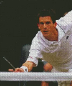 Tim Henman Tennis Player Diamond Painting