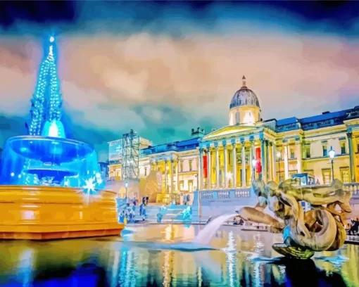 Trafalgar Square Diamond Painting