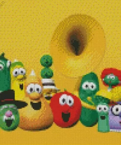 VeggieTales Diamond Painting