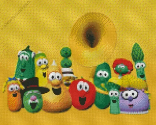 VeggieTales Diamond Painting