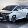 White Toyota Alphard Diamond Painting