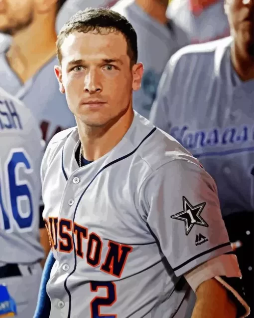 Alex Bregman Diamond Painting