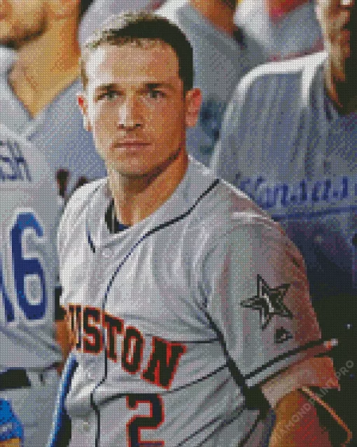 Alex Bregman Diamond Painting