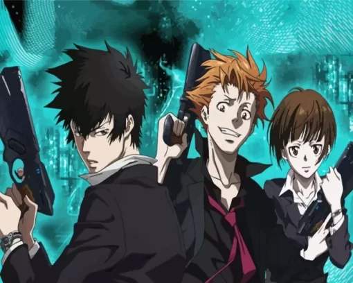 Anime Psycho Pass Diamond Painting