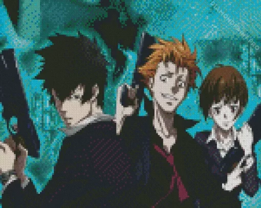 Anime Psycho Pass Diamond Painting