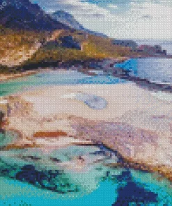 Balos Lagoon Beach Diamond Painting