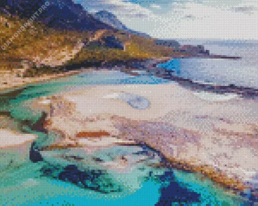 Balos Lagoon Beach Diamond Painting