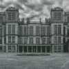 Black And White Hardwick Hall Diamond Painting