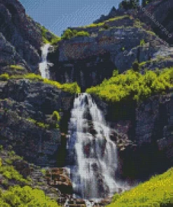 Bridal Veil Falls Diamond Painting