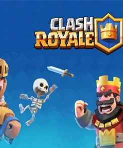 Clash Royale Game Diamond Painting