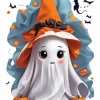 Halloween Cute Ghost Diamond Painting