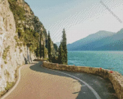 Italy Road Diamond Painting