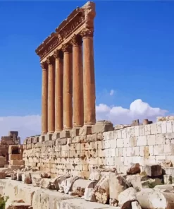 Lebanon Roman Temple Of Jupiter Diamond Painting