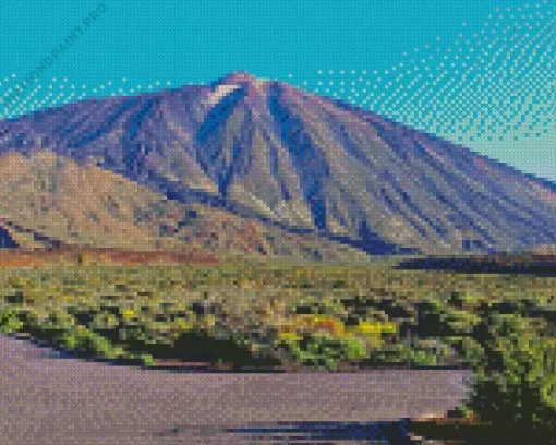 Mount Teide Diamond Painting