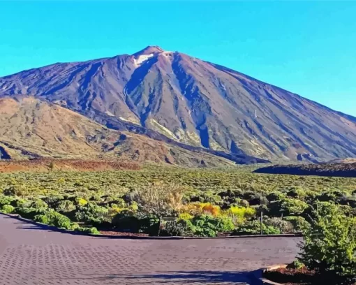 Mount Teide Diamond Painting