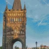 Old Town Bridge Tower Diamond Painting