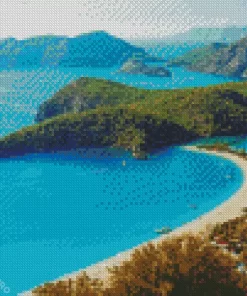 Oludeniz Turkey Coast Diamond Painting