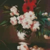 Peonies In Vase Diamond Painting