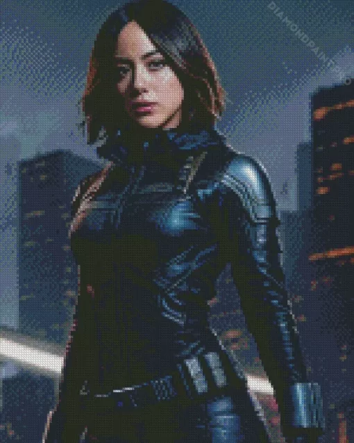 Quake Daisy Johnson Superhero Diamond Painting