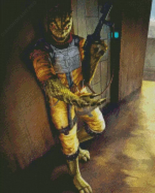 Star Wars Bossk Diamond Painting