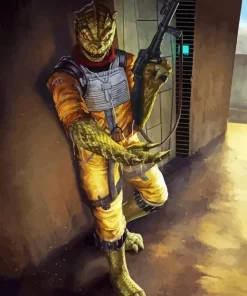 Star Wars Bossk Diamond Painting