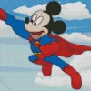 Superman Mickey Diamond Painting