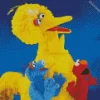 The Muppets Big Bird Characters Diamond Painting