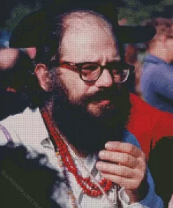 The Poet Allen Ginsberg Diamond Painting