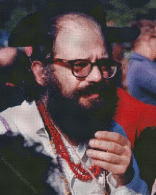 The Poet Allen Ginsberg Diamond Painting