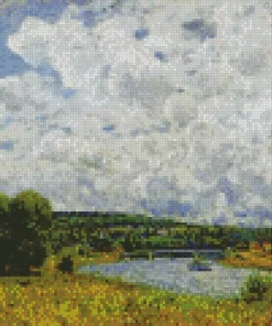 The Seine At Suresnes Diamond Painting