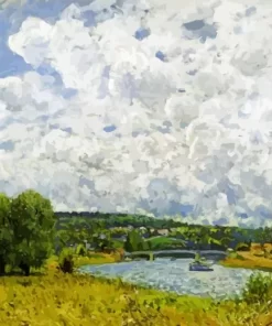 The Seine At Suresnes Diamond Painting