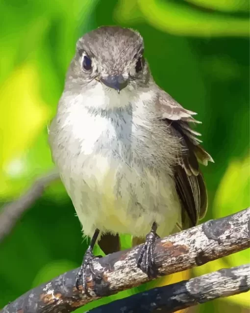 Tyrant Flycatchers Bird Diamond Painting